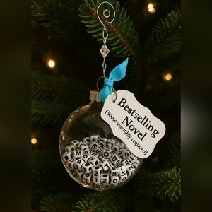 🩰 Bestselling Novel (Some Assembly Required) Ornament